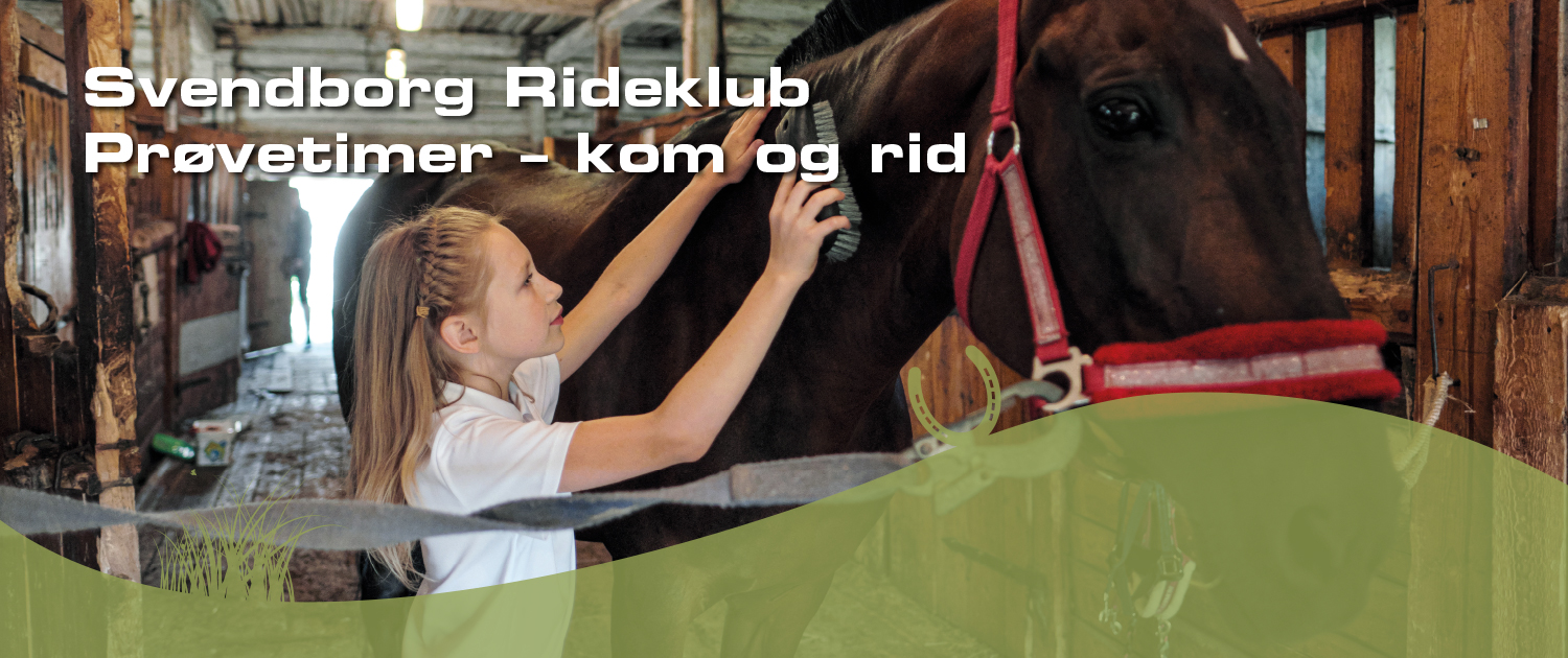 Svendborg Rideklub - Prøvetimer – kom og rid